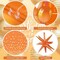 62pcs Orange Birthday Decorations Orange Happy Birthday Banner Balloons